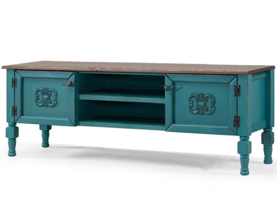 Έπιπλο Τηλεόρασης Ada 472PHL1102 150x50x40cm Turquoise