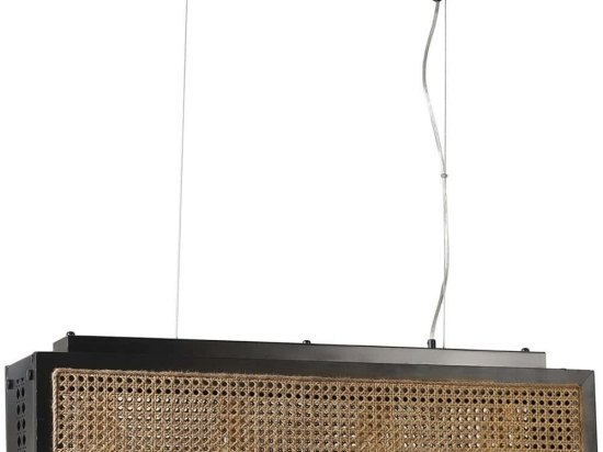 Φωτιστικό Οροφής - Ράγα Kumsal 941RTN1165 88x70cm E27 40W Natural-Black Opviq