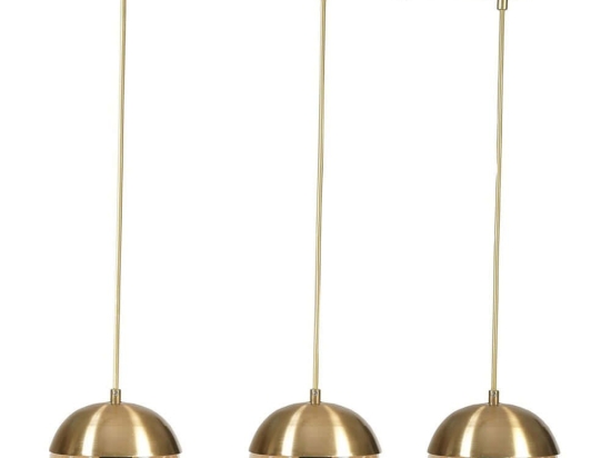 Φωτιστικό Οροφής - Ράγα Kure 941RTN1217 55x15x70cm 3xE27 40W Gold Opviq