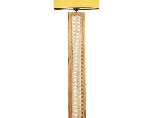 Φωτιστικό Δαπέδου Ribon 941RTN1366 40x150cm E27 40W Natural-Mustard Opviq