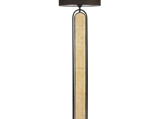 Φωτιστικό Δαπέδου Belinda 941RTN1371 Φ30x162cm E27 40W Natural-Black Opviq