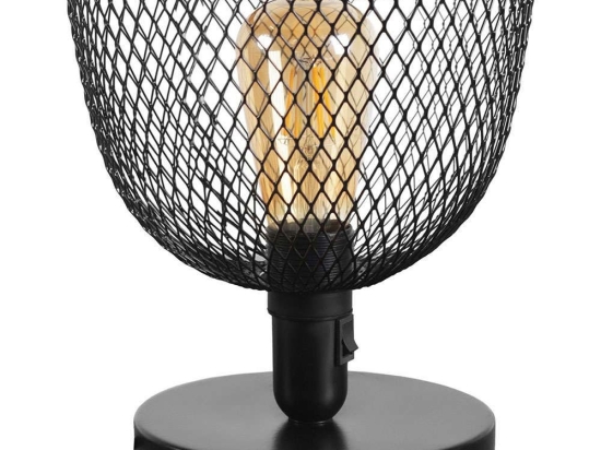 Φωτιστικό Επιτραπέζιο Ayca 941RTN1449 15x26cm 1xE27 40W Black Opviq