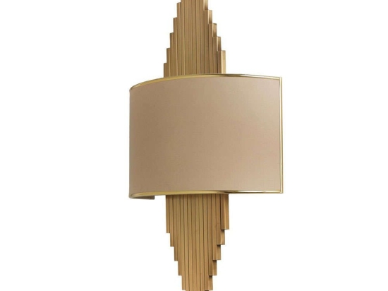 Φωτιστικό Τοίχου - Απλίκα 941RTN1467 Φ32x65cm E14 40W Gold Opviq