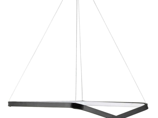Φωτιστικό Οροφής Starway 166PRG1185 40x40x80cm Led 40-60W 6500K Black Opviq