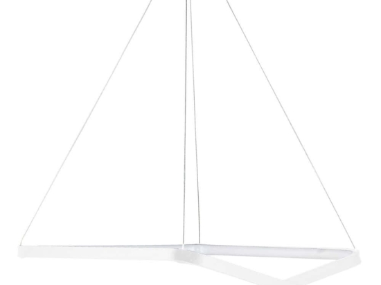 Φωτιστικό Οροφής Starway 166PRG1187 40x40x80cm Led 40-60W 6500K White Opviq