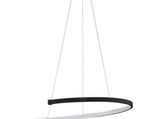 Φωτιστικό Οροφής Saiph 166PRG1189 44x44x80cm Led 24-36W 6500K Black Opviq