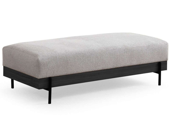Σκαμπό Eti 560ARE2137 158x68x38cm Grey-Black