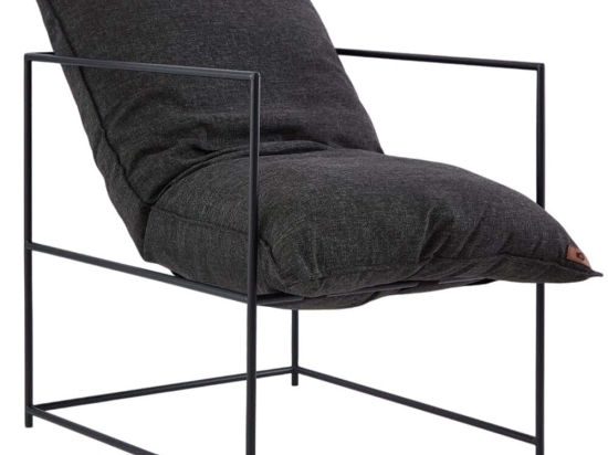 Πολυθρόνα Benedict 872SCR1104 86x67x71cm Anthracite