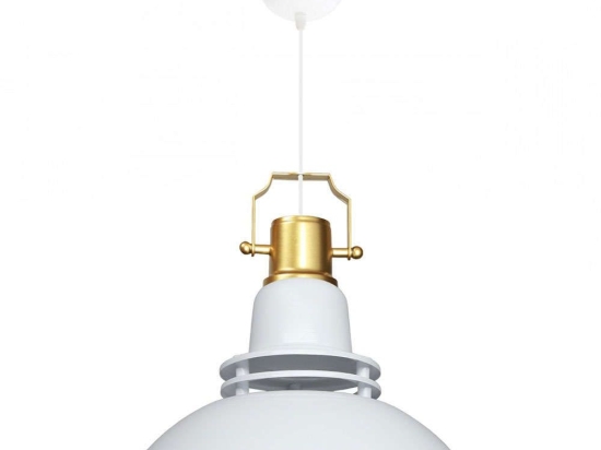 Φωτιστικό Οροφής 780SGN4611 Φ34,5x120cm 1xE27 40W White-Gold Opviq