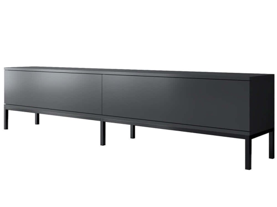 Έπιπλο Τηλεόρασης Lord 618BLY1195 180x30x47cm Anthracite-Black