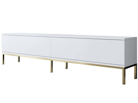 Έπιπλο Τηλεόρασης Lord 618BLY1199 180x30x47cm White-Gold