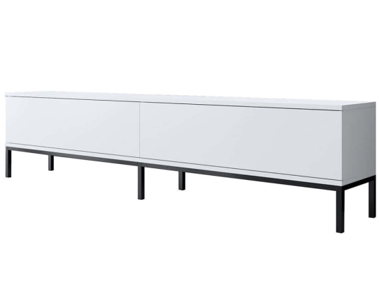 Έπιπλο Τηλεόρασης Lord 618BLY1208 180x30x47cm Black-White