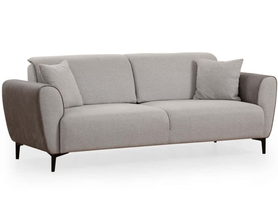 Καναπές - Κρεβάτι Τριθέσιος Aren 560ARE2229 215x85x85cm Grey