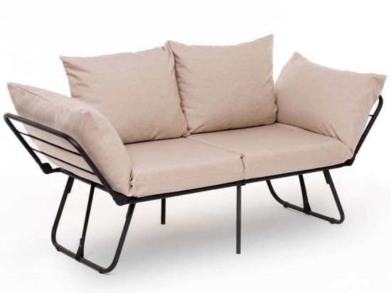 Καναπές - Κρεβάτι Διθέσιος Viper 859FTN2859 859FTN2859 150x60x78cm Cream