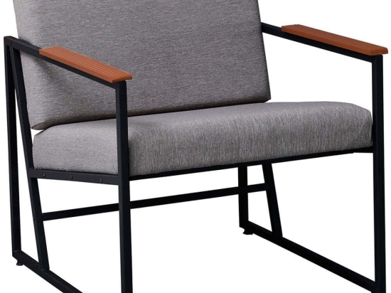 Πολυθρόνα Vanta 118BRN1203 70x75x74cm Grey