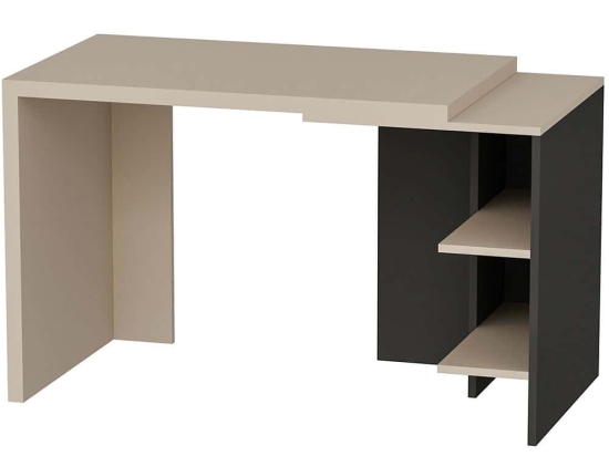 Γραφείο Frank 550ARN3443 120x60x73,6cm Beige-Anthracite