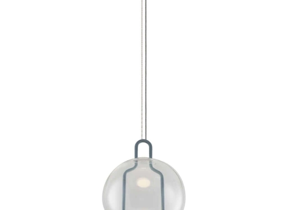 Φωτιστικό Οροφής 701CHD1611 Φ18x120cm Led 1300lm 13W 3000K Grey Opviq