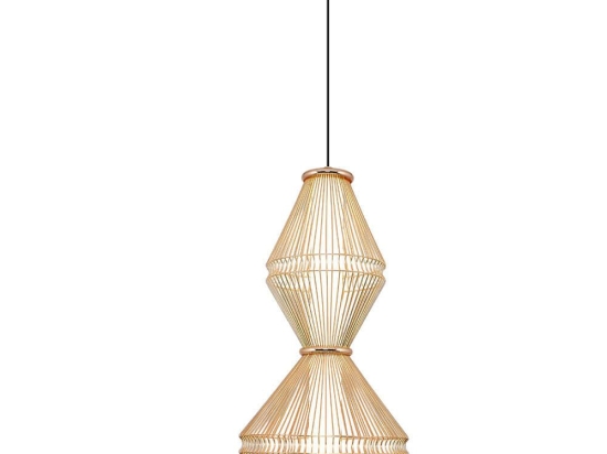 Φωτιστικό Οροφής 701CHD1667 Φ25x120cm Led 1600lm 16W 3000K Gold Opviq