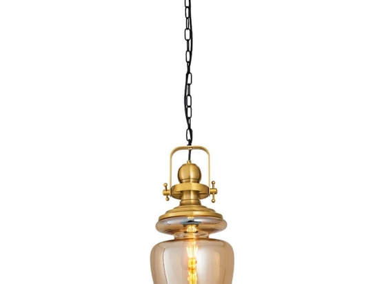 Φωτιστικό Οροφής 701CHD1723 Φ25x120cm 1xΕ27 40W Honey Opviq