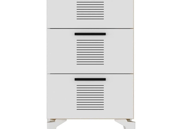 Συρταριέρα Asimo 475OLV2776 45x31,4x104cm White