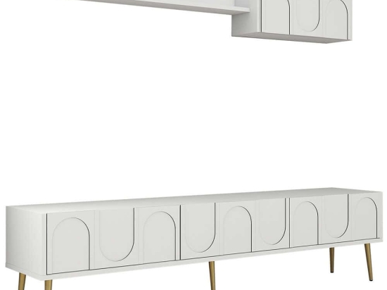 Σύνθεση Τηλεόρασης Lyon 845HCT5580 180x35x43cm White