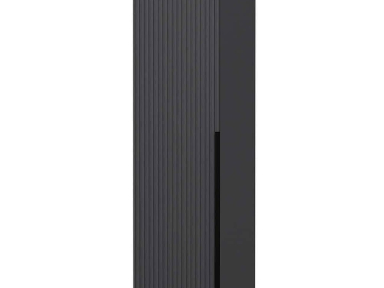 Ντουλάπα Μονόφυλλη Minar Kale 506MNR3604 45x52x210cm Anthracite Μονόφυλλη
