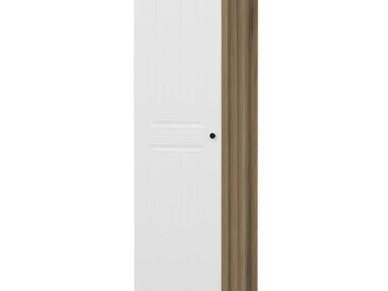 Ντουλάπα Μονόφυλλη Minar Kale 506MNR3660 45x52x210cm Oak-White Μονόφυλλη