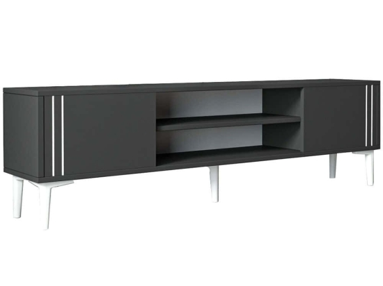 Έπιπλο Τηλεόρασης Snow 382NRC1149 140x29,6x44,6cm Anthracite