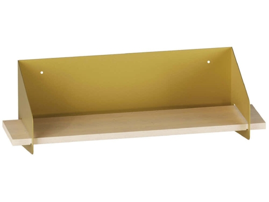 Ράφι Τοίχου Long Arm 491CRT1306 60x19x20cm Gold
