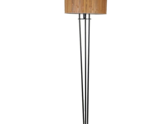 Φωτιστικό Δαπέδου Belen 534LUN4472 Φ30x165cm E27 40W Brown-Black Opviq