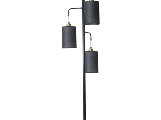 Φωτιστικό Δαπέδου Jozef 534LUN4560 Φ40x150cm 3xE27 40W Black Opviq