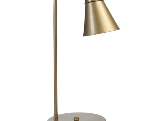 Φωτιστικό Επιτραπέζιο Dora 534LUN5113 Φ18x45cm E14 40W Gold Opviq