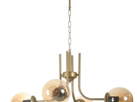 Φωτιστικό Οροφής Nevada 846STL5135 Φ65x70cm 4xE27 40W Gold Opviq