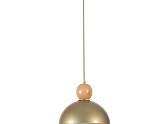 Φωτιστικό Οροφής Retro 846STL5158 Φ25x70cm E27 40W Gold Opviq
