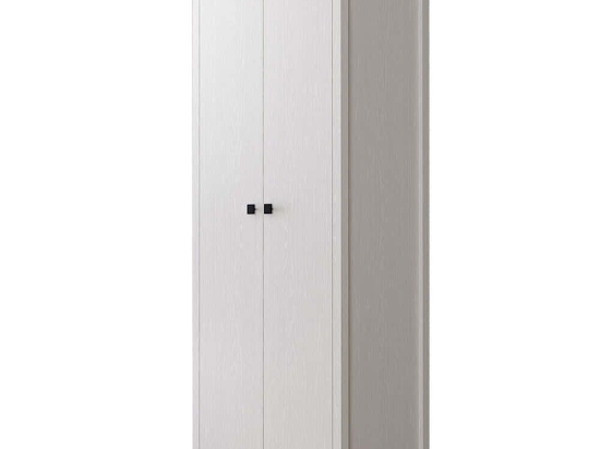 Ντουλάπα Δίφυλλη 787CDL1304 70x45x195cm White Δίφυλλη