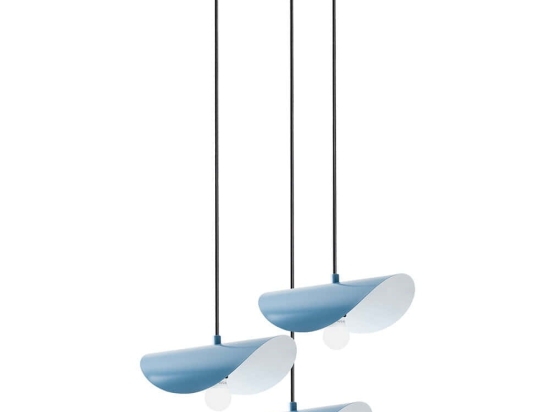 Φωτιστικό Οροφής Eger 892OPV2060 Φ50x106cm 3xE27 40W Light Blue Opviq