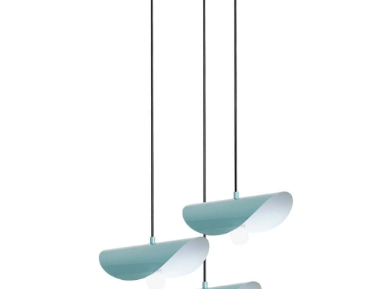 Φωτιστικό Οροφής Eger 892OPV2063 Φ50x106cm 3xE27 40W Turquoise Opviq