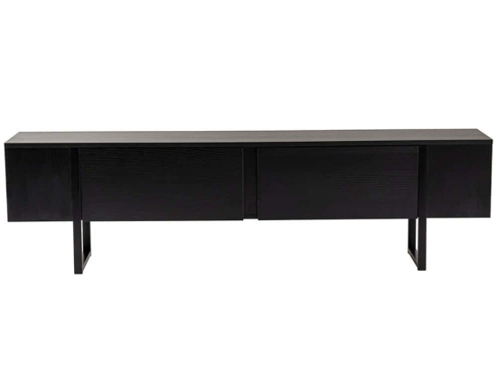 Έπιπλο Τηλεόρασης Serenity 241NRD1309 180x29,5x50cm Black