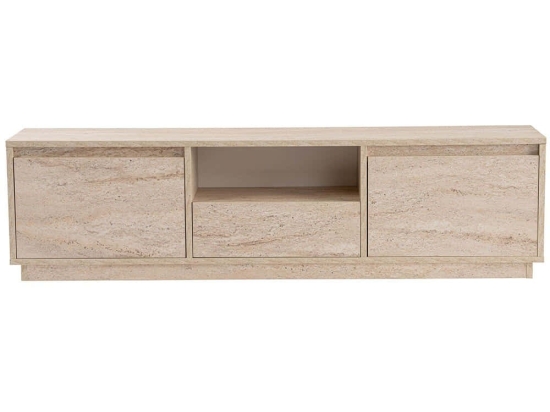 Έπιπλο Tηλεόρασης Vanguard 241NRD1315 160x29,5x42cm Travertine Beige