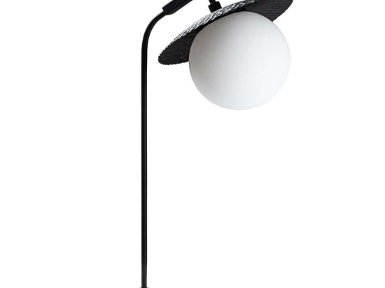 Φωτιστικό Επιτραπέζιο Anemon 521SHN2263 30x18x60cm 1xE14 40W Black Opviq