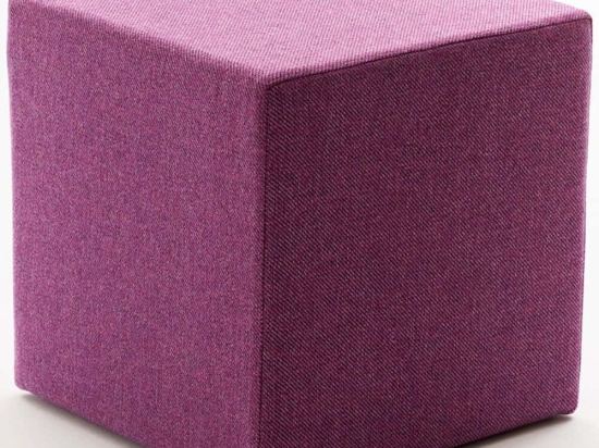 Σκαμπό Asos 825BLC5104 40x40x40cm Lilac