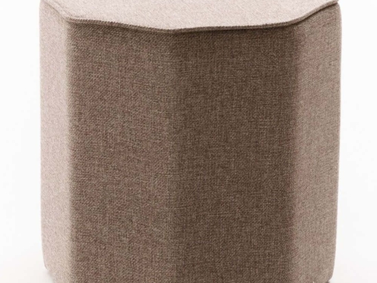 Σκαμπό Inozu 825BLC5158 Φ40x40cm Brown