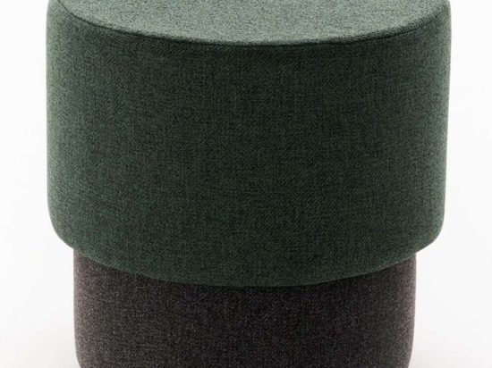 Σκαμπό Patara 825BLC5174 Φ40x40cm Green