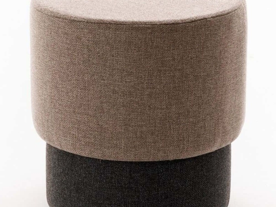 Σκαμπό Patara 825BLC5176 Φ40x40cm Brown