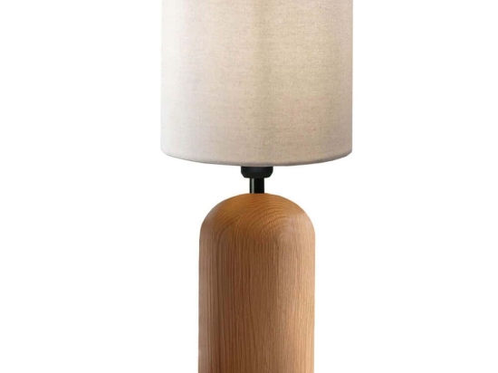 Φωτιστικό Επιτραπέζιο 780SGN4696 Φ15x35cm E14 40W Natural-Cream Opviq