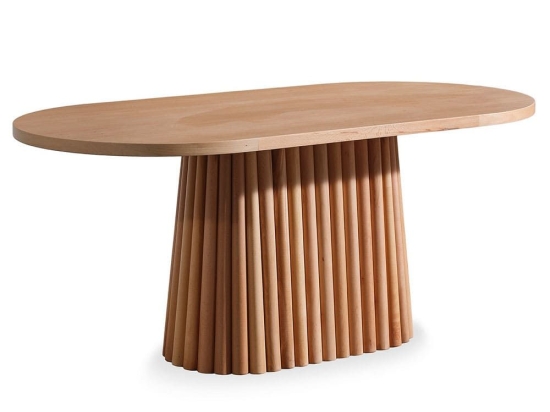 Τραπέζι Atlantis 117FRF1402 170x90x75cm Natural Mdf,Ξύλο