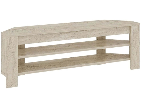 Έπιπλο Tηλεόρασης Corner 382NRC2511 120x30x40cm Travertine Beige