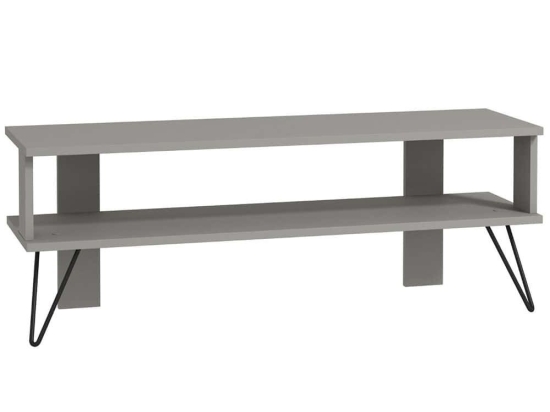 Έπιπλο Τηλεόρασης Duama 382NRC2529 120x35x42cm Grey