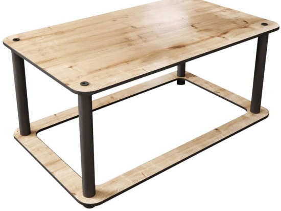 Τραπέζι Σαλονιού Hole Rect 282PTR1503 70x42x38cm Oak