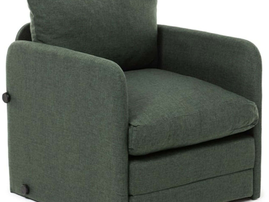 Πολυθρόνα - Κρεβάτι Saga Single 859FTN2883 68x70x66cm Green